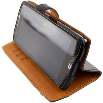 Étui caseroxx en cuir pour Crosscall Core-X4 avec porte-cartes