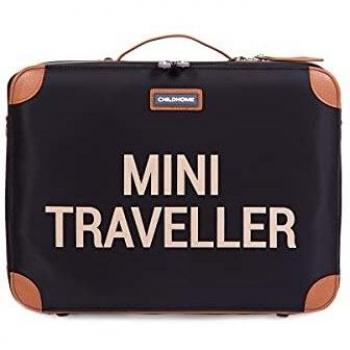 Valigia Mini Traveller Oro Nero per Bambini
