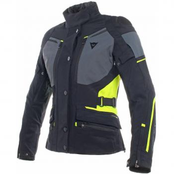 Gore‑Tex Damen-Textiljacke „Carve Master 2“ – Dainese, Schwarz/Gelb, 38