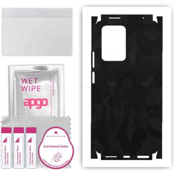 Xiaomi 11T Pro Sleek Black Camouflage Sticker Kit