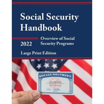 Social Security Handbook 2022: Overview of Social Security Programs, LARGE PRINT EDITION