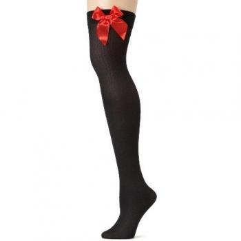 Medias de Red con Lazo Rojo Leg Avenue