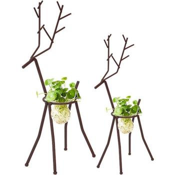 Sturdy Deer Vase Container