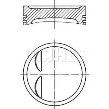 Original MAHLE Kolben 011 95 01 – OEM-Kompatibel