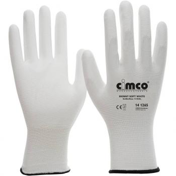 Gants de travail taille 8 en nylon blanc