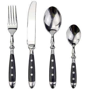 Set de Vajilla Delicada 4 en 1 de Acero Inoxidable