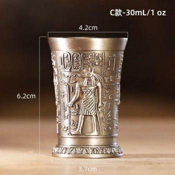 Copas Licor Cobre Plateado