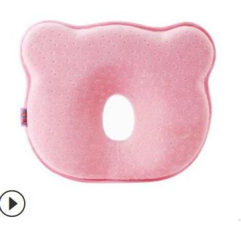 Memory Foam Baby Pillow for Flat Head Support