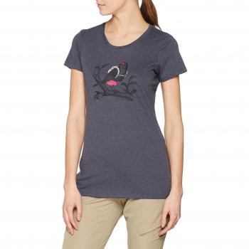 Columbia Kurzarm T-Shirt für Damen, BIRDY BUDDY SHORT SLEEVE TEE, Baumwolle/Polyester, Blau