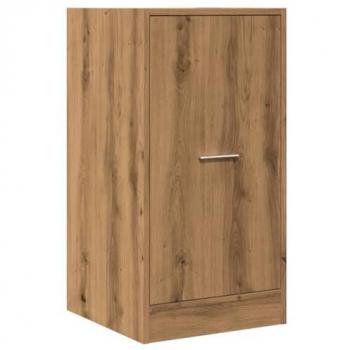 Armario Botiquín de Madera Ingeniería Roble Artisan 40x41x77,5 cm