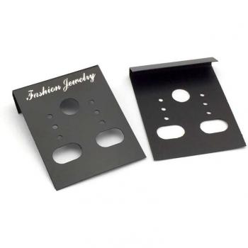 Tarjetas de exhibición para joyería ZEROUP, 50 Uds, 29x38mm