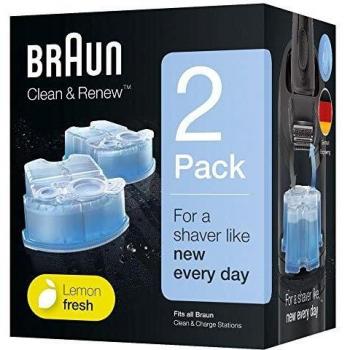 Cartuchos de limpieza afeitadora Braun Clean&Charge