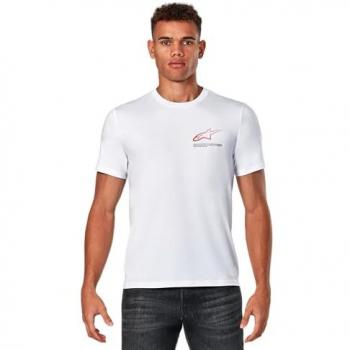 T-shirt Alpinestars Sequel CSF Blanc taille S Homme