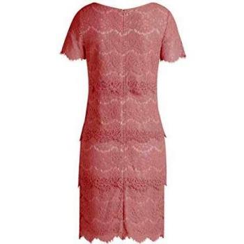 Vera Mont Damen Spitzenkleid Foggy Rose, Größe 40