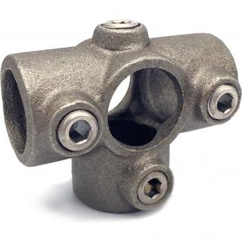 T-stuk met zij-uitgang Type 24B, 26.9 mm, Natuur