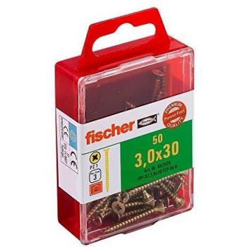 Fischer FPF-SZ 3,0 x 30 Spanplattenschrauben