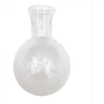 Pot de fleur vintage en verre