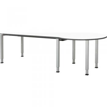 Mesa rectangular Mauser con medidas 1600 x 800 mm