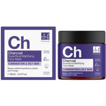 Mascarilla Matificante de Carbón Natural Dr Botanicals 60ml