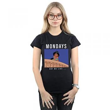 T-shirt Disney Lundi Sombre Noir