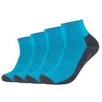 Camano Sportsocken, (4er Pack), mit entlastender Halbplüschsohle