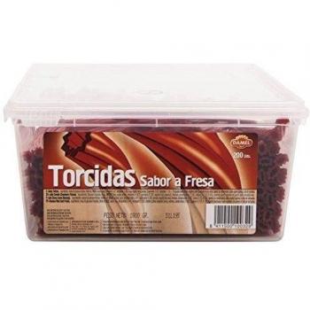 Torcidas Fresa 200 Uds. Damel