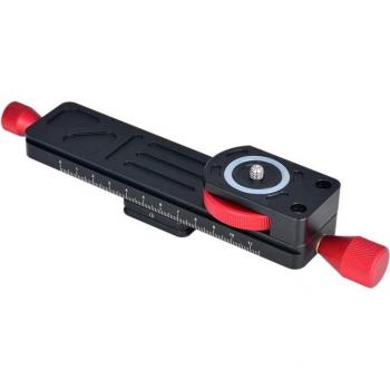 ABHU Metal Wormdrive Macro Rail Fine Focus Arca/RRS Lever Clamp Compatible