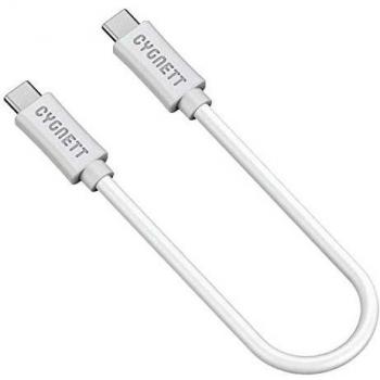 Cable USB Tipo C Macho a Tipo C Macho 10 cm Cygnett