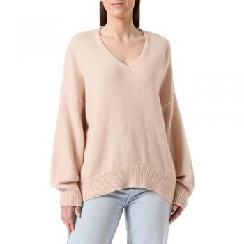 Strickpullover BOSS ORANGE C_Fondy Damen, orange, oversized Ärmeln