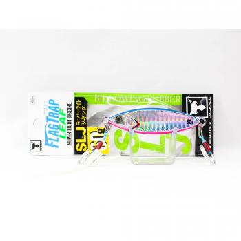 Trampa de Hoja Jackall Metal 60 g con Borde Azul y Rosa HL