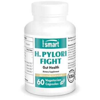 Gluten‑Free H. Pylori Shield (SuperSmart Formula) – 60 Non‑GMO Capsules