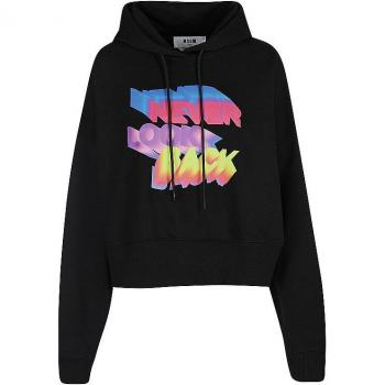 Msgm Kapuzensweater Hoodie XS Schwarz