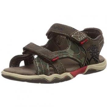 Sandalias de cuero Timberland FTK_EK Park Hopper L/F 2 Strap para niño beige