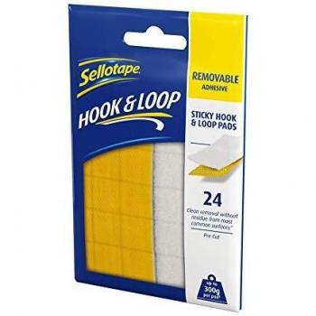 Sellotape Hook & Loop Mounting Pads