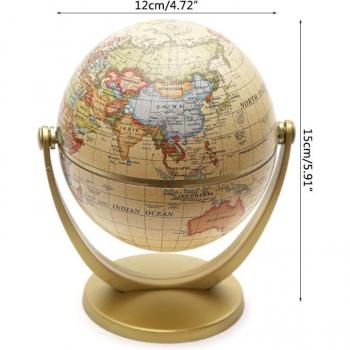 Édition Rétro Globe Monde – Base Géographique