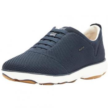 Geox Femme D Nebula C Basket, Bleu Marine, 37 EU
