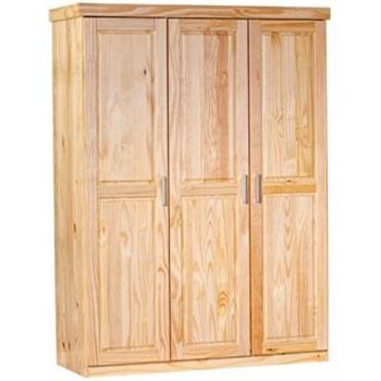 Armoire en pin massif 3 portes