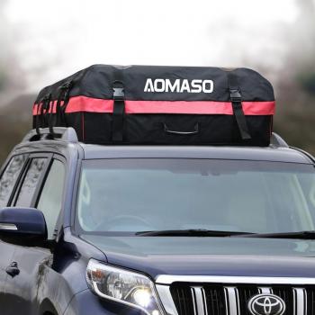 Ropa y Equipaje Aomaso: Carrocería Superior de Almacenamiento para el Techo, 10 Pies Cúbicos, Impermeable