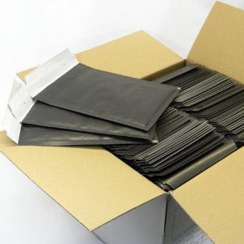 Ensemble de 100 enveloppes à bulles noires D/4