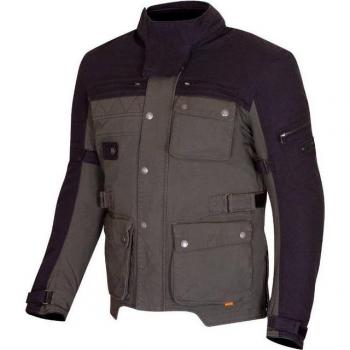 Merlin Mahala D3O Explorer Giacca moto Nero Verde S