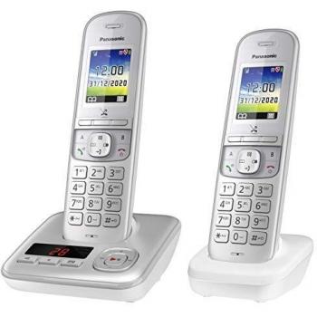 PANASONIC KX-TGH722 DECT phone with answering machine, dual handsets