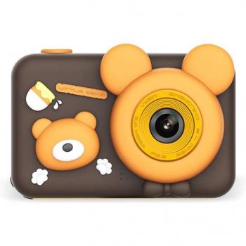 DAM: Cámara digital con resolución de 26MPX, video FHD y diseño de oso para niños