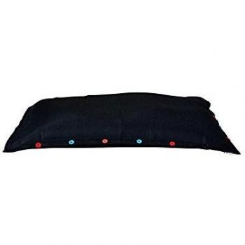 Coussin de Sol Noir SHELTO XXL