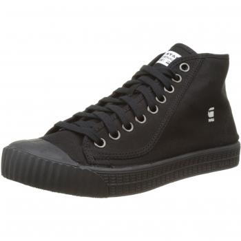 G-Star Herren Rovulc Denim Mid Hohe Sneakers, Schwarz