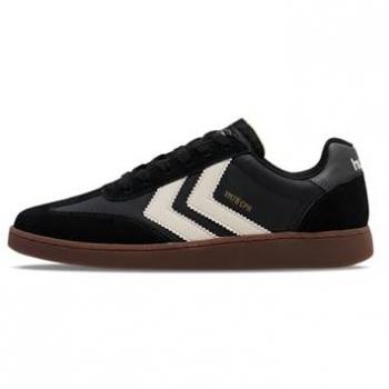 Hummel Sneaker Vm78 CPH ML Schwarz/Grau Flacher Absatz Größe 41