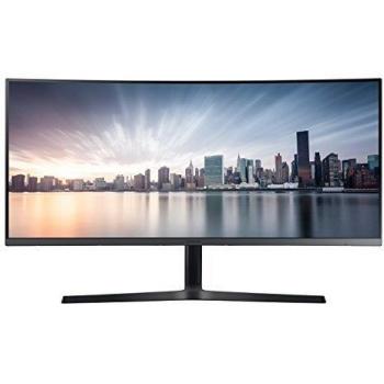 Samsung 34‑inch LED Monitor (LC34H892WJUXEN) – Dark Silver