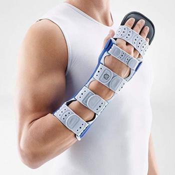 Bauerfeind ManuLoc Handgelenkstütze Lang Plus Größe 2 Titan