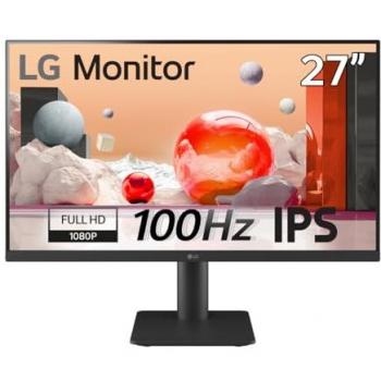LG 27” FHD IPS Moniteur Dynamic Action Sync 27MS550-B Noir Class E
