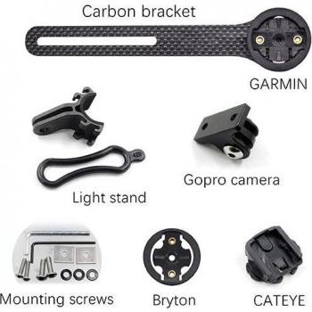 Carbon Fiber Multi-Device Bike Mount