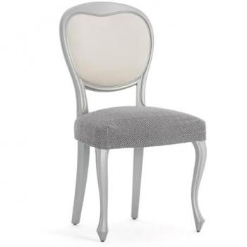 Funda de silla bielástica Jaz gris